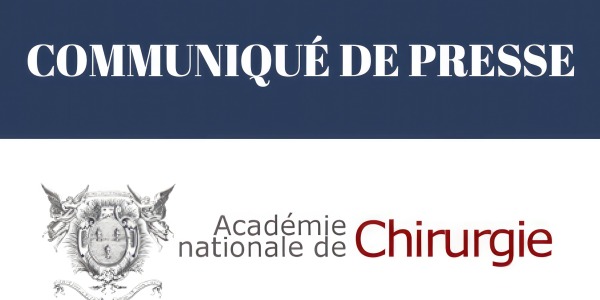Rapport de l'Académie Nationale de Chirurgie