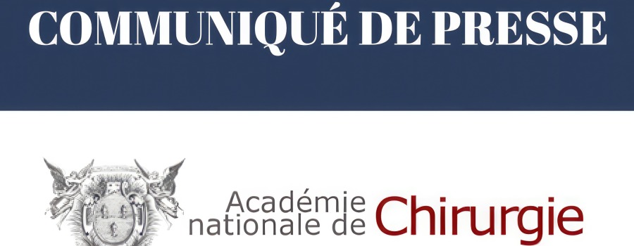 Rapport de l'Académie Nationale de Chirurgie